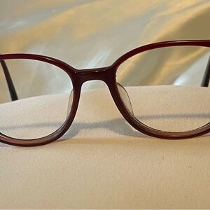 Barton Perreira Red Glasses Timeless Full-Rimmed Design 48-17-145